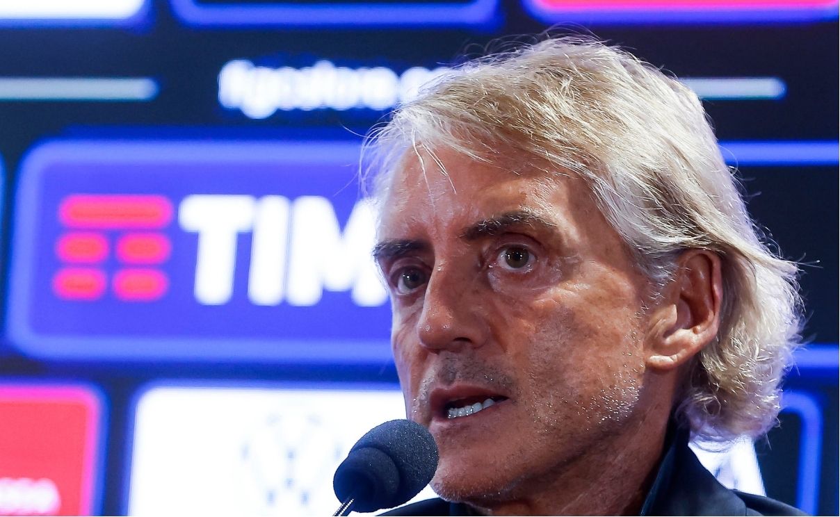 Il ct della Nazionale italiana Roberto Mancini