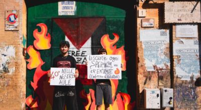 scuola caldo protesta studenti roma