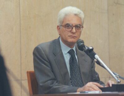 Sergio Mattarella da giovane