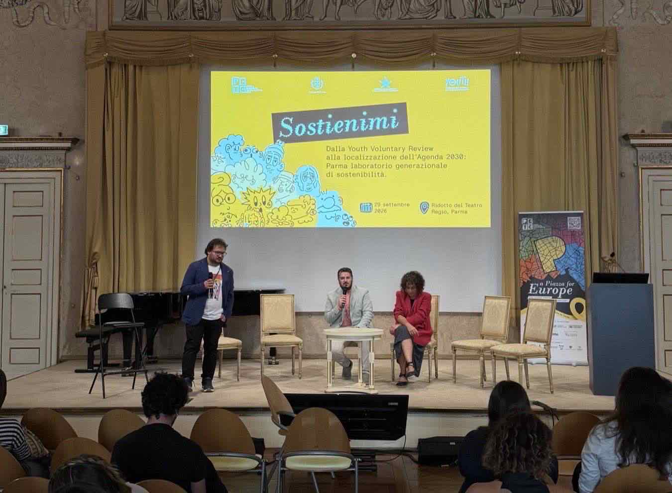 Evento road to Parma città europea dei giovani 2027