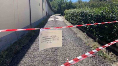 La strada che porta alla cascina di Roberto Mollo, che ha sparato e ucciso un ladro a Baldissero d'Alba