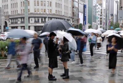 A tokyo piove da 35 giorni