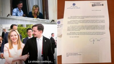 tommaso longobardi dimissioni giorgia meloni