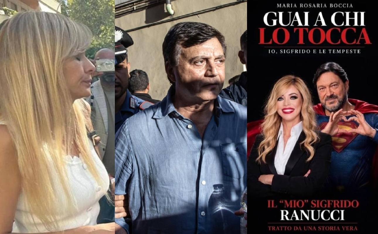 valter lavitola natalia potenza sigfrido ranucci maria rosaria boccia bacio libro