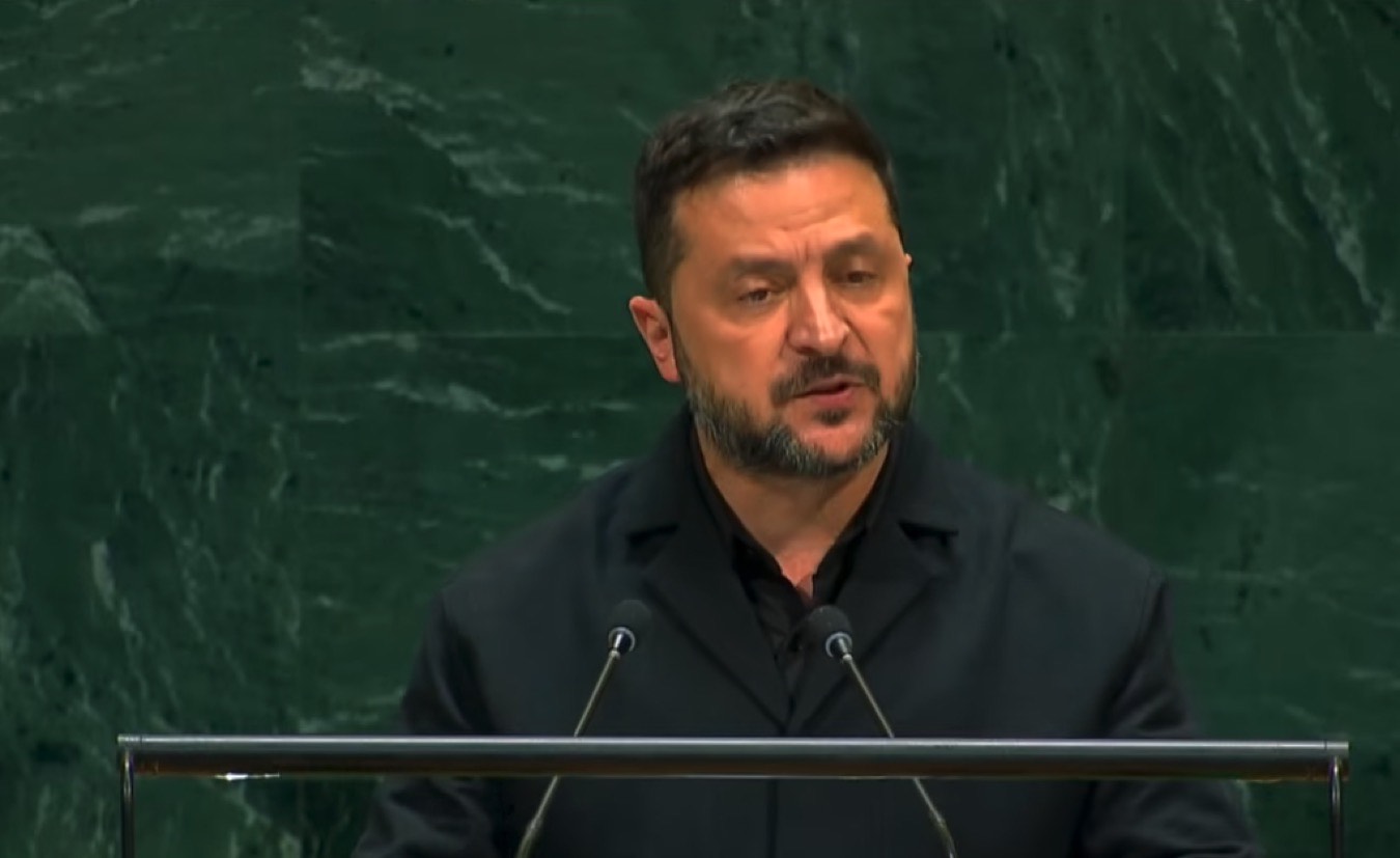 Volodymyr Zelensky all'Onu