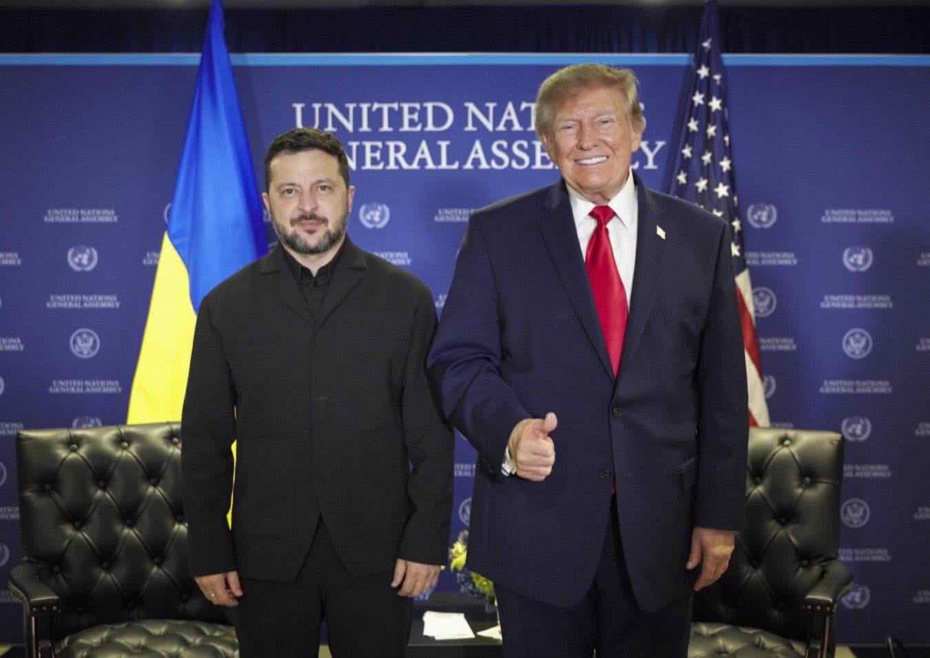 Zelensky e Trump