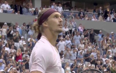 Zverev, la reazione alla vittoria agli Us Open