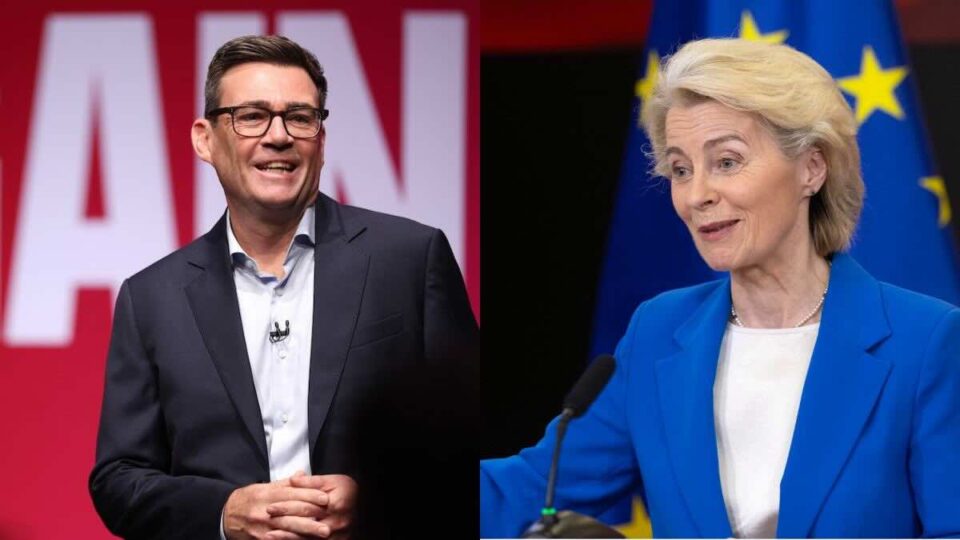 Burnham Von der Leyen
