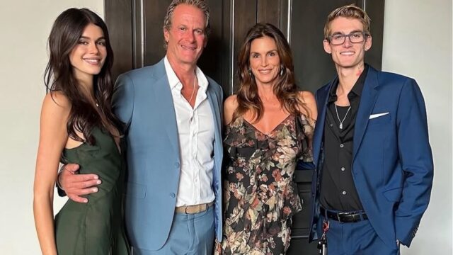 Kaia Gerber, Rande Gerber, Cindy Crawford, Presley Gerber