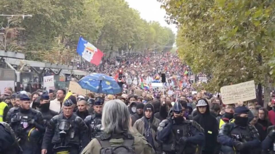 Francia manifestazione Parigi