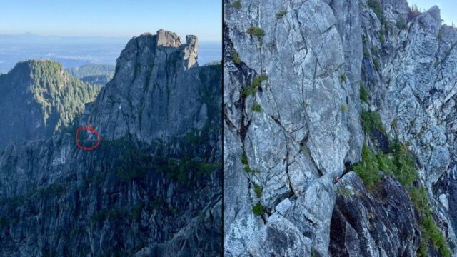 Soccorsi su montagna a Vancouver
