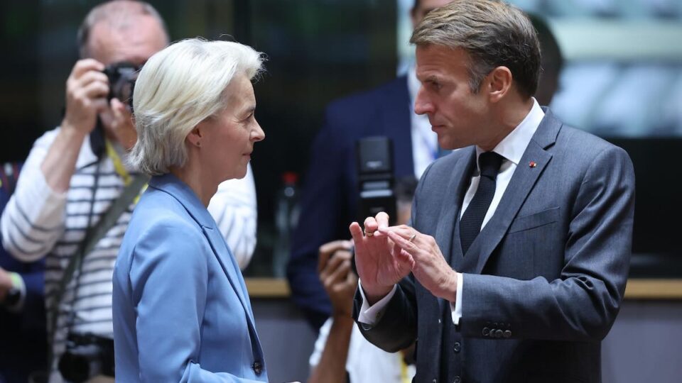 Macron von der Leyen