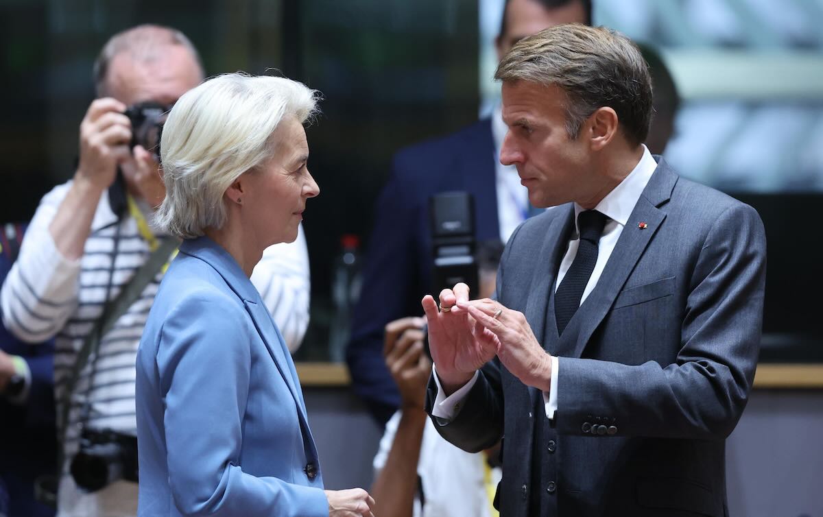 Macron von der Leyen