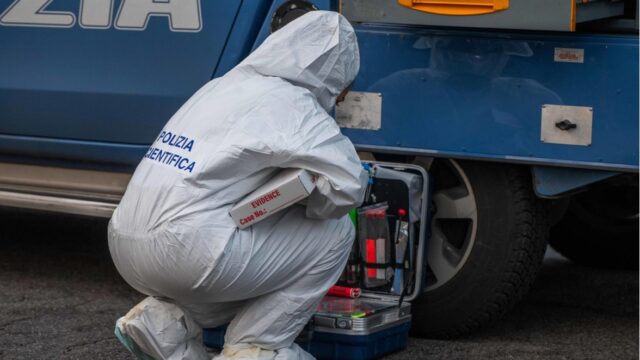 Immagine generica polizia scientifica