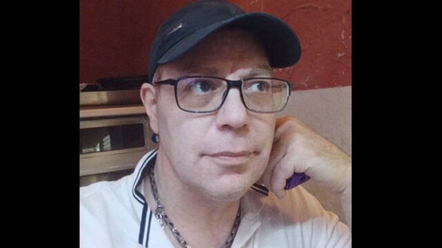 Sebastiano Notarnicola, in una immagine recente pubblicata sul suo profilo Facebook