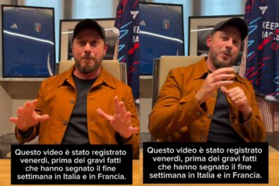 L'annuncio sui social