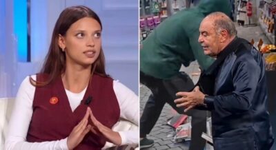Sabrina Brizzola e Bruno Vespa