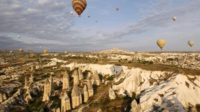I camini delle fate in Cappadocia, siti turistici dell'UNESCO