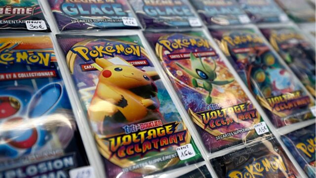 Carte Pokémon vendute all'asta per un milione e mezzo di sterline