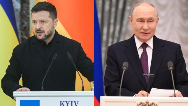 vladimir putin volodymyr zelensky