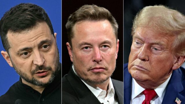 elon musk contro zelensky presidente ucraina blackout starlink donald trump