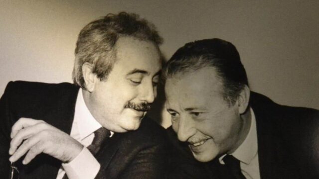 I giudici Giovanni Falcone e Paolo Borsellino