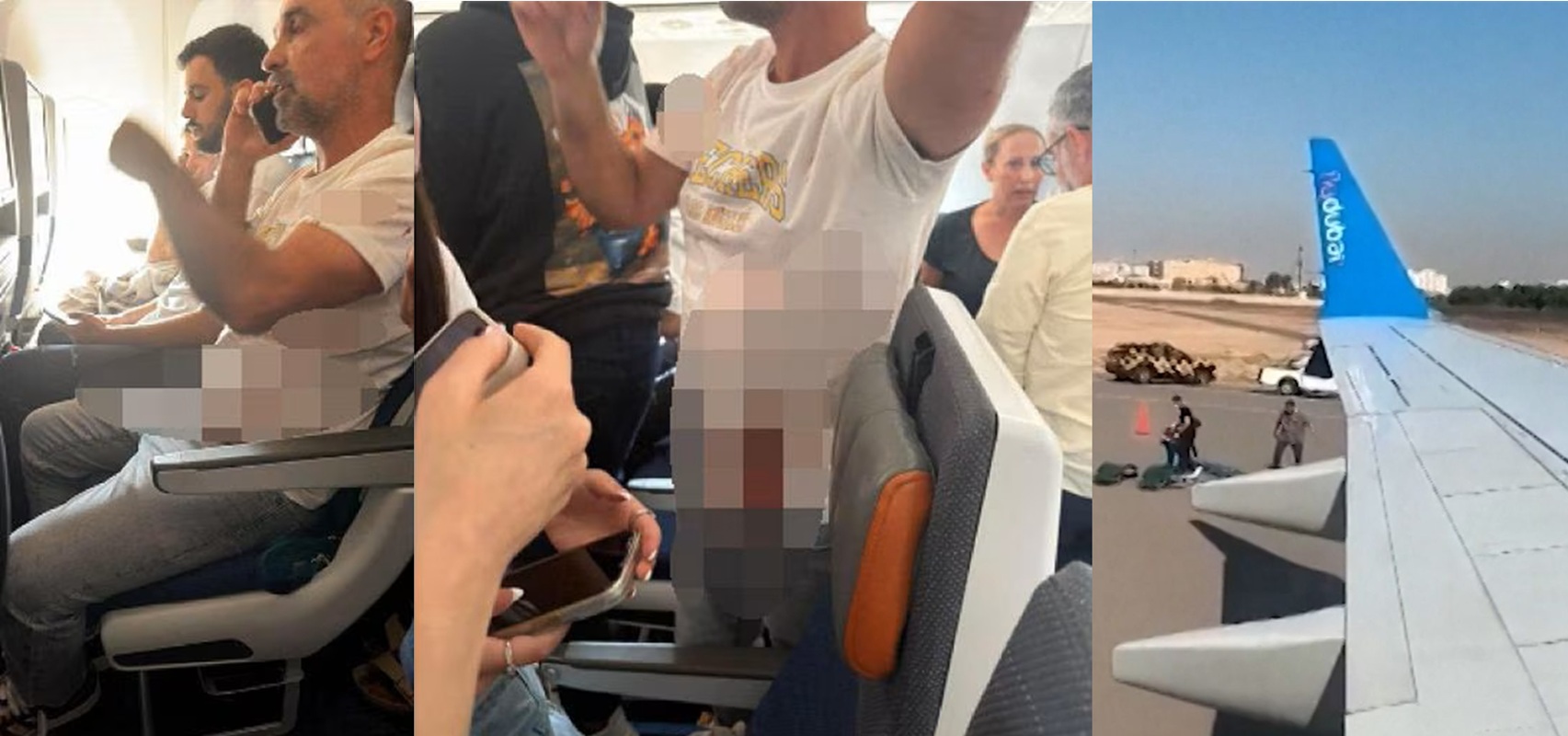 flydubai aereo passeggero copilota 1