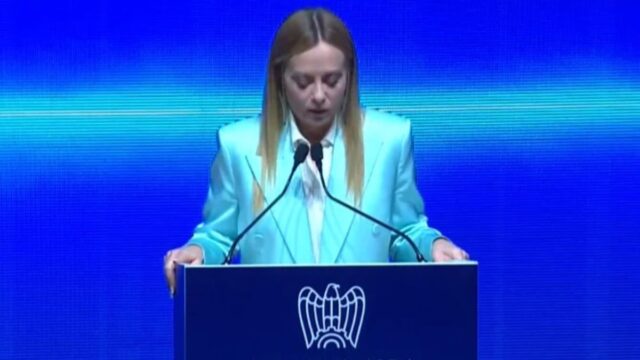 Meloni è intervenuta sul caro energia