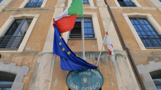 Il fatto all'Istituto nautico San Giorgio di Genova