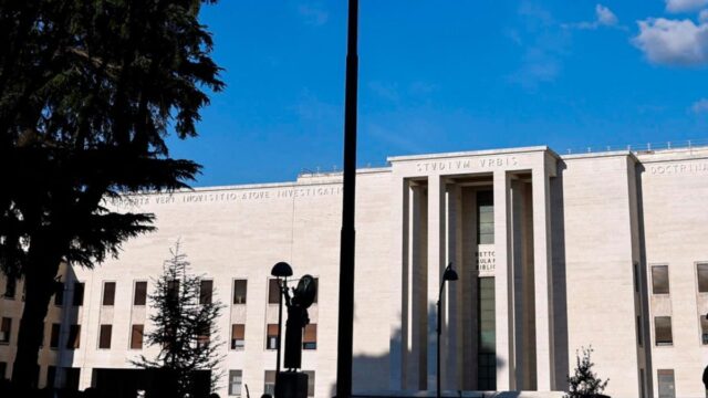 Il nuovo rettore de La Sapienza