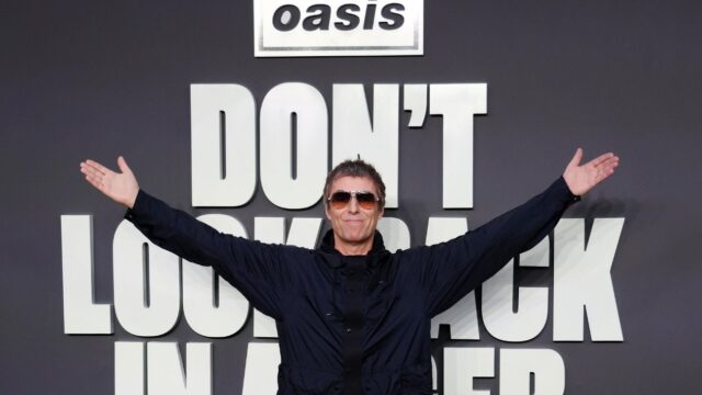 Liam Gallagher, voce degli Oasis e tifoso del Manchester City