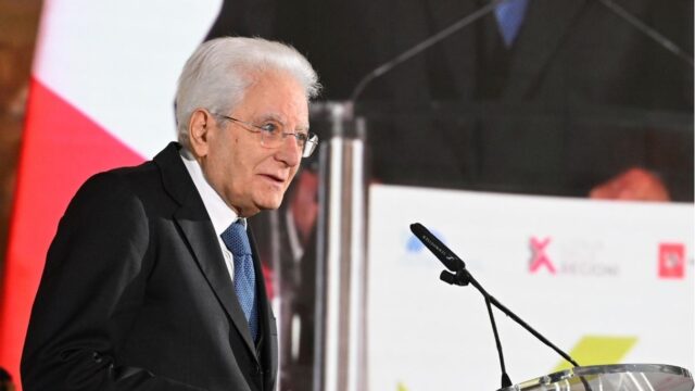 Il Presidente della Repubblica Sergio Mattarella