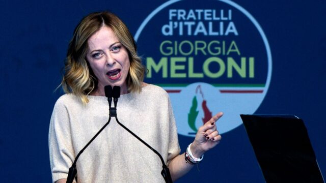 la presidente del consiglio giorgia meloni