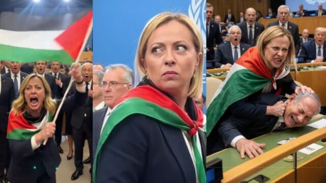 Giorgia Meloni è diventata l’eroina dei pro Palestina all’estero grazie all’AI