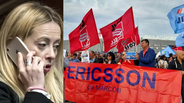 meloni ericsson licenziamenti