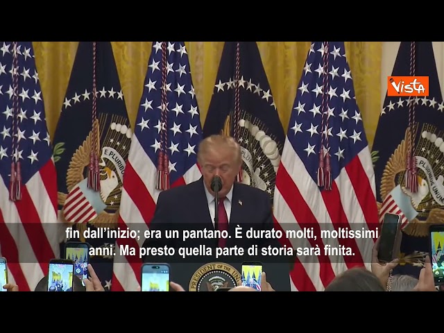 Trump annuncia: Le ultime forze americane stanno lasciando l'Iraq – Il video