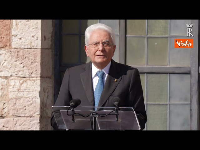 Mattarella: San Francesco profeta di pace e patrimonio universale, ha segnato società italiana – Il video