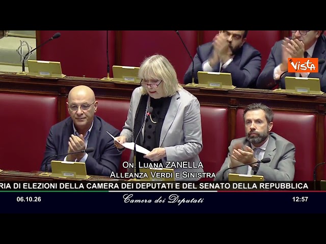 Legge elettorale, Zanella (Avs): Porterà ad un Parlamento "mascolinizzato" – Il video