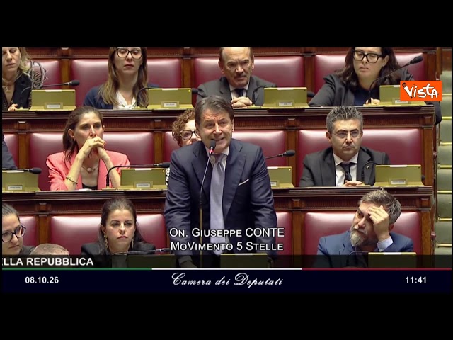 Conte: Meloni sbarra la strada ad altre donne, complimenti – Il video