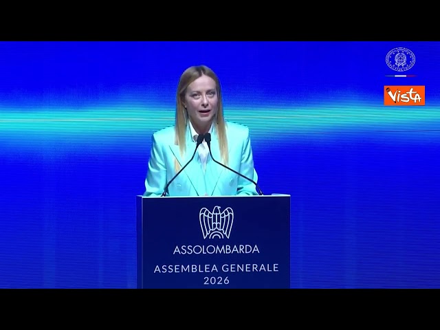 Meloni ad Assolombarda: Viviamo tempo difficile, ma noi siamo la Nazione del fare – Il video