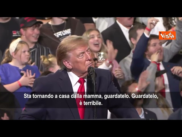 Trump a un contestatore durante comizio in Ohio: Mettiti a dieta, sei grasso – Il video