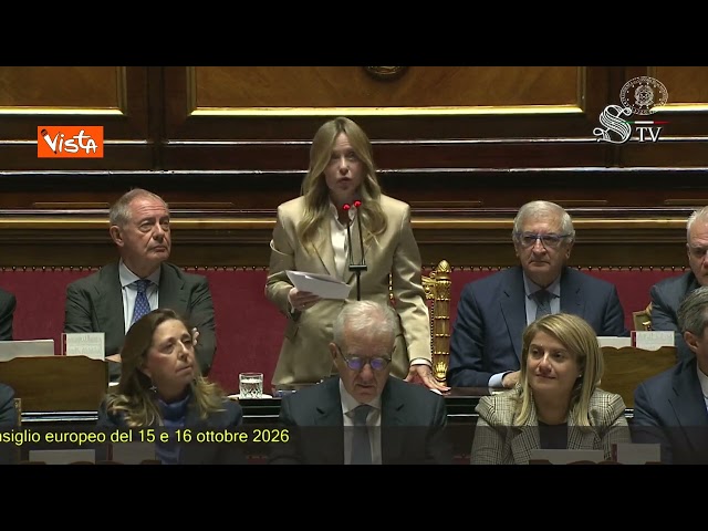 Meloni: Italia deve essere protagonista in Europa per difendere interesse nazionale – Il video