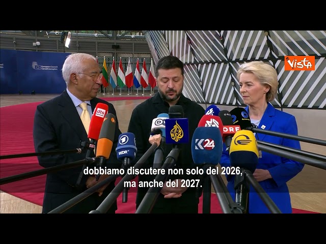 Zelensky: Grazie all’Ue per supporto fondamentale. dobbiamo prepararci all’inverno – Il video