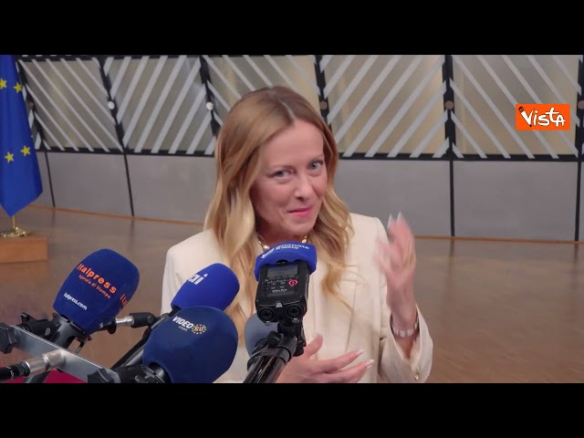 Migranti, Meloni: Bene annuncio Commissione Ue su nuove misure in cornice d'emergenza – Il video