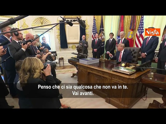 Trump al giornalista: Cosa c'è che non va in te? Sei una persona malata? – Il video