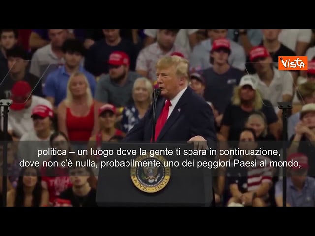 Trump su deputata dem Ilhan Omar: Viene da Somalia, Paese peggiore al mondo, e vuole dettar legge – Il video