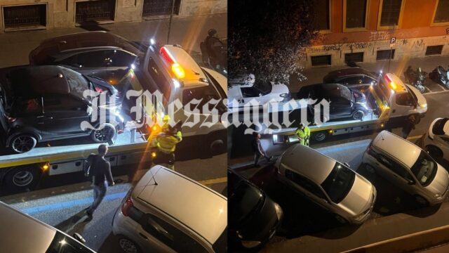 Microcar Monteverde, trovata l’auto a Testaccio e denunciati due minori. Uno è figlio di un carabiniere