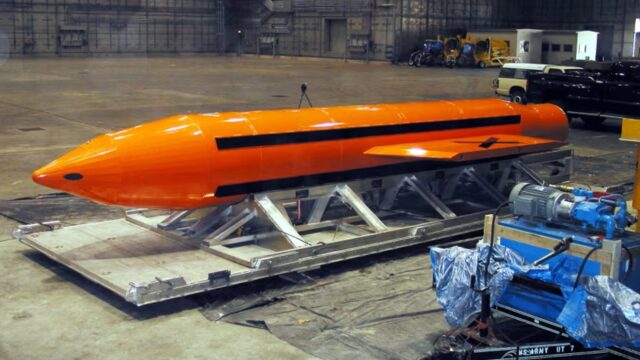 moab mother of all bombs usa trump iran