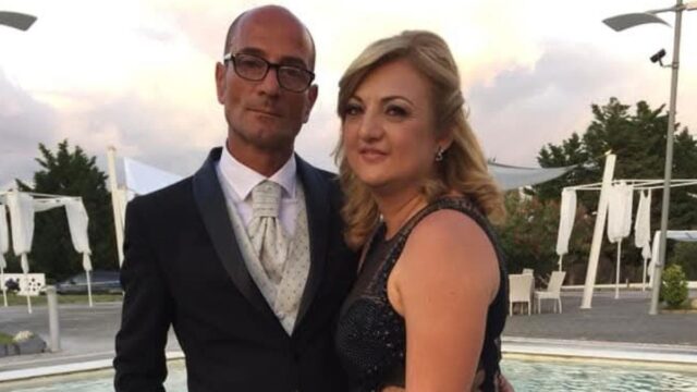 l'operaio morto a caivano con la moglie