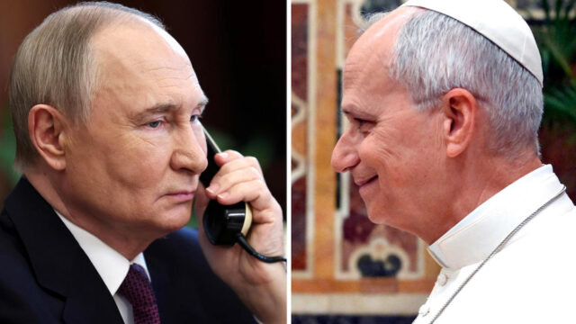 papa leone putin